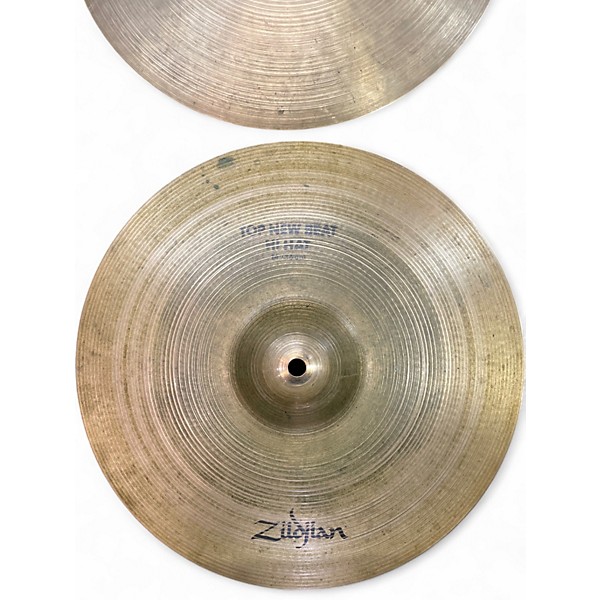 Used Zildjian 14in New Beat Hi Hat Pair Cymbal