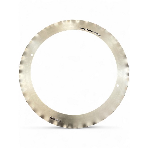 Used SABIAN 14in Hoop Crasher Cymbal