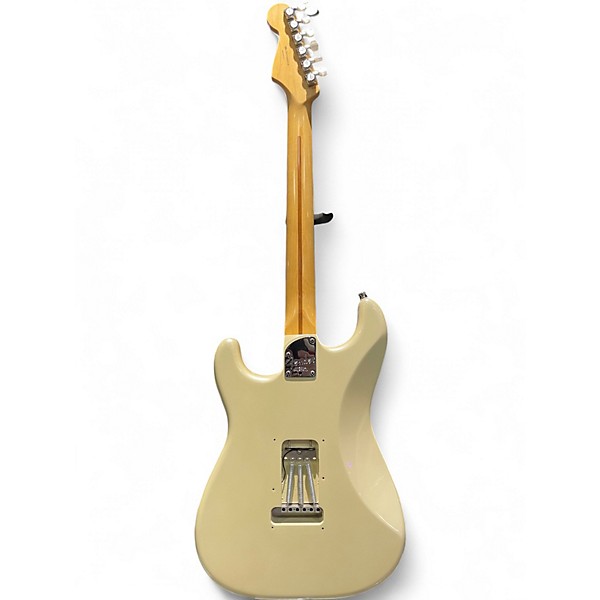 Used Fender American Ultra Stratocaster Olympic Pearl Solid Body Electric Guitar