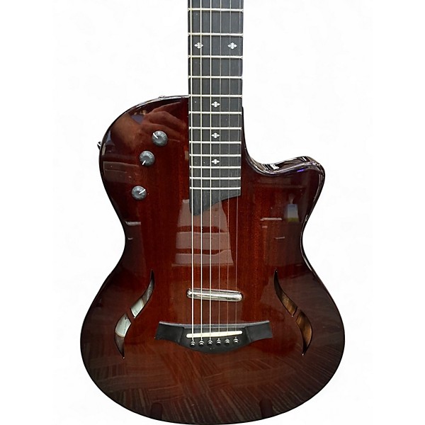 Used Taylor T5Z Classic Deluxe Mahogany Acoustic Electric Guitar