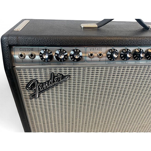 Used Fender 1968 Custom Deluxe Reverb 22W 1x12 Tube Guitar Combo Amp