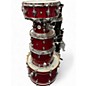 Used DW 5 Piece Design Series Satin Cherry Drum Kit thumbnail