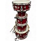 Used DW 5 Piece Design Series Satin Cherry Drum Kit