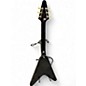 Used Epiphone JIMI HENDRIX FLYING V LOVE DROPS Ebony Solid Body Electric Guitar