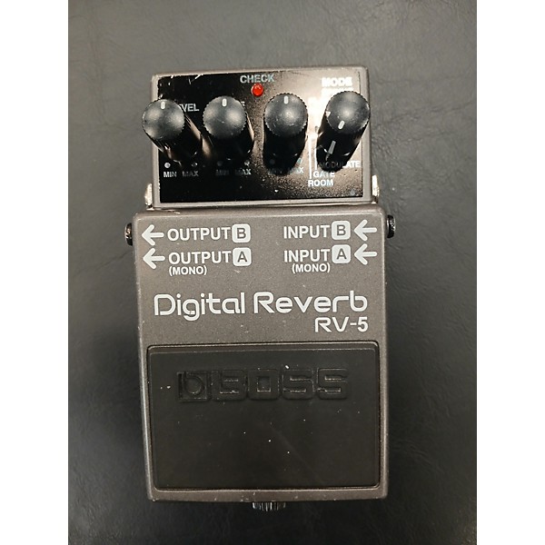Used BOSS RV5 Digital Reverb Effect Pedal
