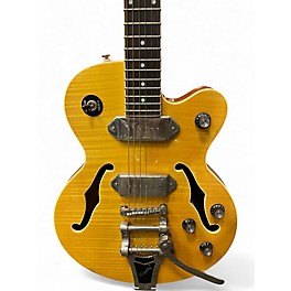 Used Epiphone Wildkat Natural Maple Top Hollow Body Electric Guitar