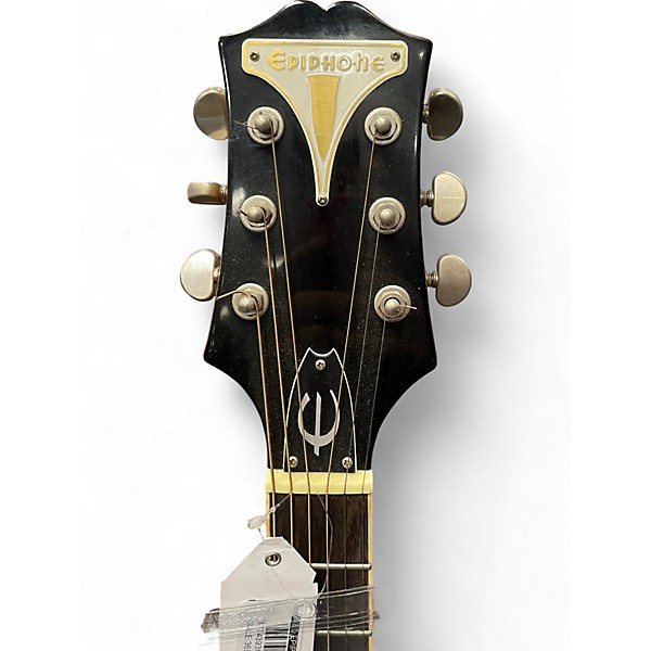 Used Epiphone Wildkat Natural Maple Top Hollow Body Electric Guitar