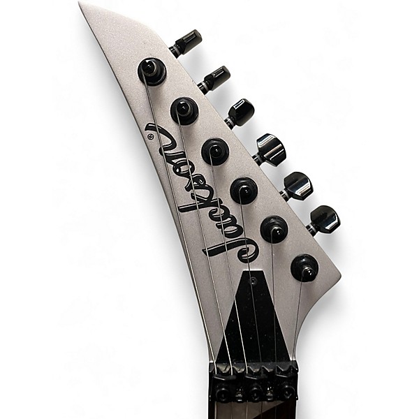 Used Jackson DK2XR LIMITED EDITION SATIN SILVER Solid Body Electric Guitar
