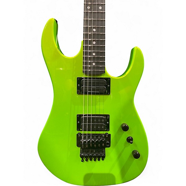 Used B.C. Rich USA ST LEGACY GREEN PEARL Solid Body Electric Guitar