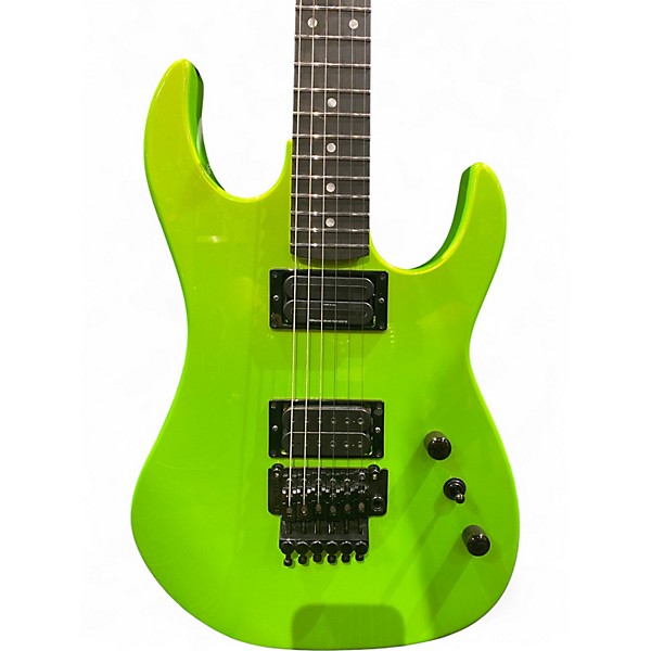 Used B.C. Rich USA ST LEGACY GREEN PEARL Solid Body Electric Guitar