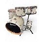 Used Premier 5 Piece Artist Birch White Drum Kit