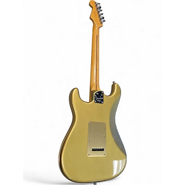 Used Fender FSR American Deluxe Stratocaster Aztec Gold Solid Body Electric Guitar