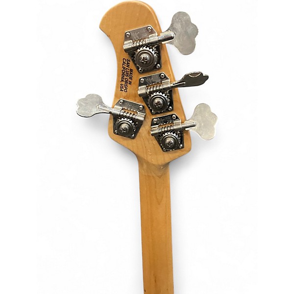 Used Ernie Ball Music Man Sterling 4 String PEARL WHITE  Electric Bass Guitar