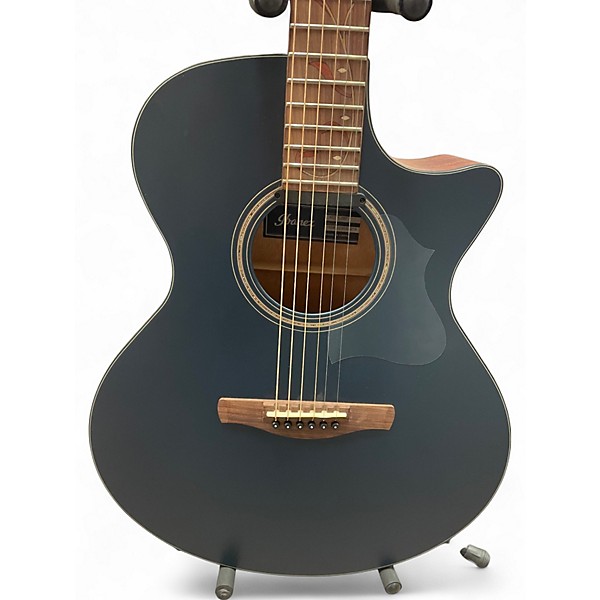 Used Ibanez AE275-DBF DARK TIDE BLUE Acoustic Electric Guitar