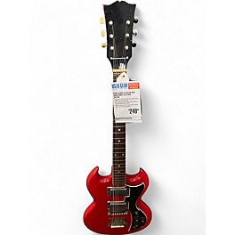 Used Sears K GUITAR Red Solid Body Electric Guitar