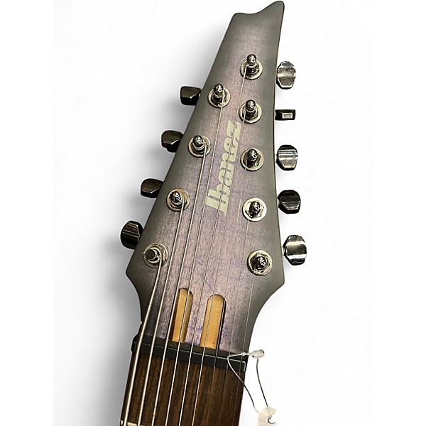 Used Ibanez RGIR9FME Trans Purple Solid Body Electric Guitar