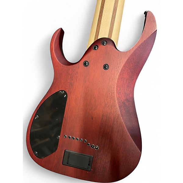 Used Ibanez RGIR9FME Trans Purple Solid Body Electric Guitar