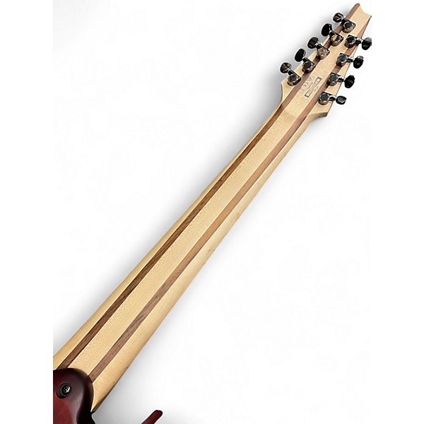 Used Ibanez RGIR9FME Trans Purple Solid Body Electric Guitar