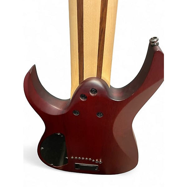 Used Ibanez RGIR9FME Trans Purple Solid Body Electric Guitar