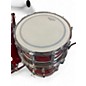 Used Yamaha 7 Piece Absolute Hybrid Maple Red Autumn Drum Kit