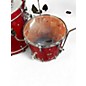 Used Yamaha 7 Piece Absolute Hybrid Maple Red Autumn Drum Kit