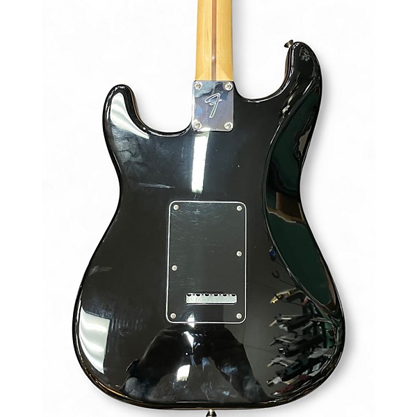 Used 2021 Fender Player Stratocaster Black Solid Body Electric Guitar