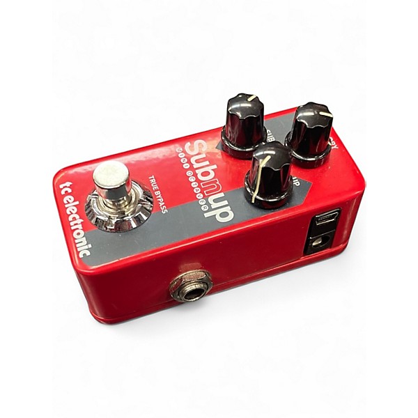 Used TC Electronic Sub N Up Octaver Effect Pedal