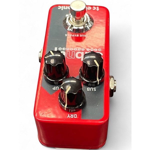 Used TC Electronic Sub N Up Octaver Effect Pedal