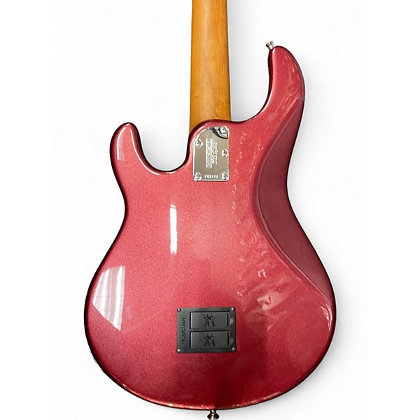Used Ernie Ball Music Man Stingray 5 H Maroon Mist Electric Bass Guitar
