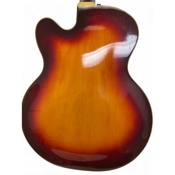Vintage 1966 Guild DE400 DUANE EDDY SUNBURST Hollow Body Electric Guitar