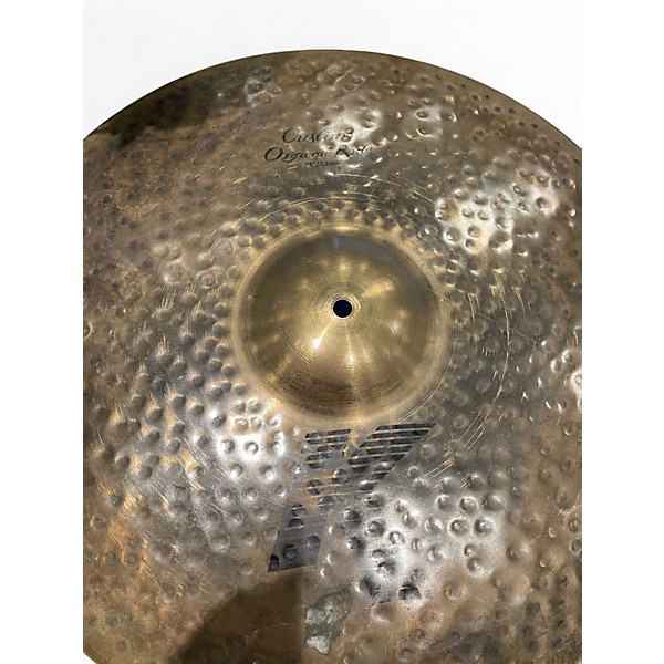 Used Zildjian 21in K CUSTOM ORGANIC RIG Cymbal