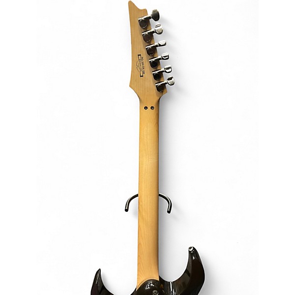 Used Ibanez RG320DX SILVER QUILT Solid Body Electric Guitar