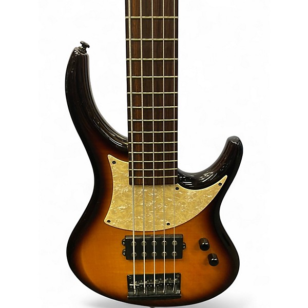 Used MTD 5 STRING BASS Sunburst Electric Bass Guitar