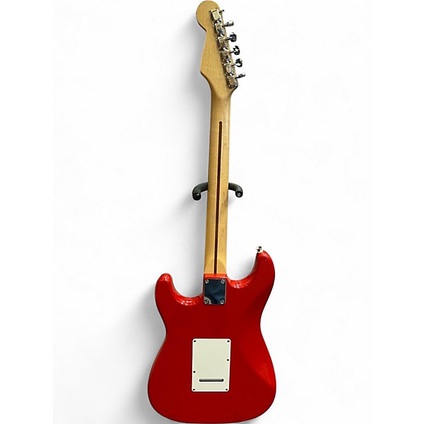 Used Squier Standard Stratocaster red Solid Body Electric Guitar