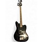 Used Squier Vintage Modified Jaguar Bass Black Electric Bass Guitar thumbnail