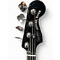 Used Squier Vintage Modified Jaguar Bass Black Electric Bass Guitar
