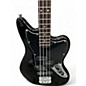 Used Squier Vintage Modified Jaguar Bass Black Electric Bass Guitar