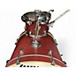Used Ludwig 5 Piece BackBeat Elite 5-Piece Complete Drum Set With 22" Bass Drum Ruby Grain Drum Kit