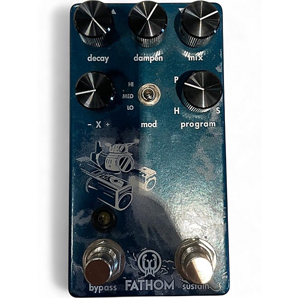 Used Walrus Audio Fathom Reverb Effect Pedal