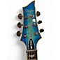 Used Schecter Guitar Research Omen Extreme 6 Blue Burst Solid Body Electric Guitar