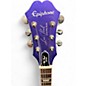 Used Epiphone Tommy Thayer Electric Blue Electric Blue Solid Body Electric Guitar