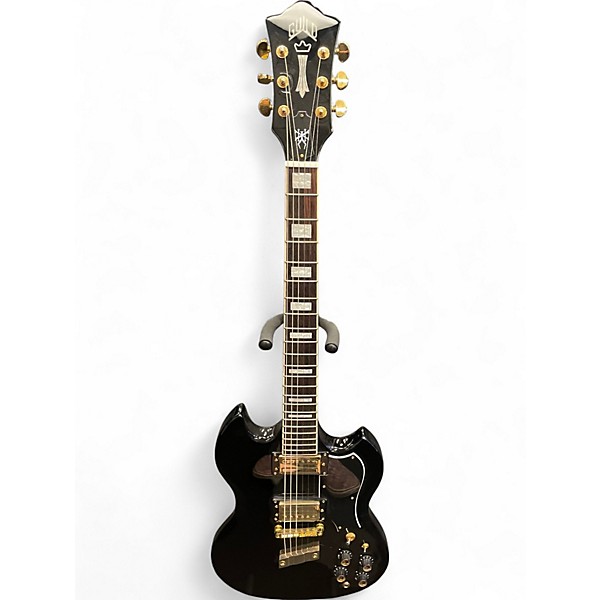 Used Guild Polara Kim Thayil Black Solid Body Electric Guitar
