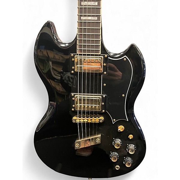 Used Guild Polara Kim Thayil Black Solid Body Electric Guitar