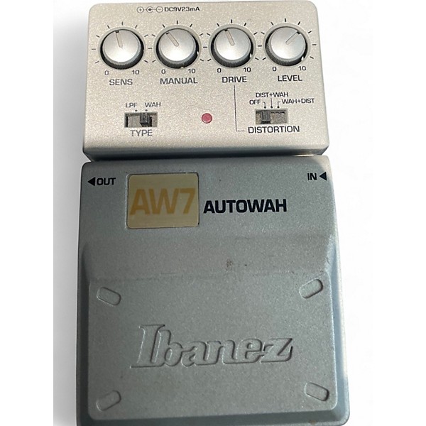 Used Ibanez AW7 Auto Wah Effect Pedal
