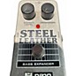Used Electro-Harmonix Steel Leather Nano Bass Expander Bass Effect Pedal