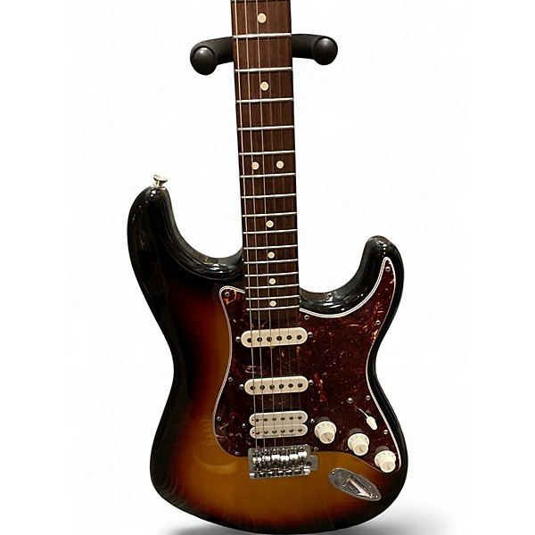 Used Fender Deluxe Lone Star Stratocaster Brown Sunburst Solid Body Electric Guitar