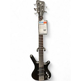 Used Warwick CORVETTE 5 STRING MULTISCALE Black Electric Bass Guitar