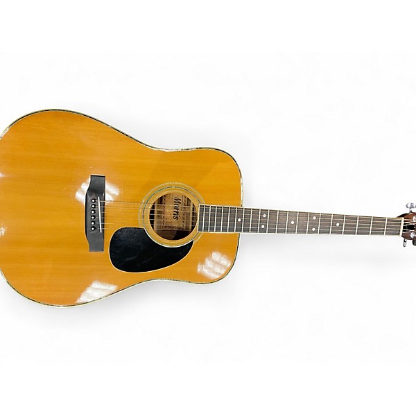 Used Morris W 30 Natural Acoustic Guitar
