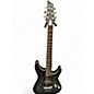 Used Schecter Guitar Research C1 Platinum Trans Black Solid Body Electric Guitar thumbnail