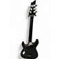 Used Schecter Guitar Research C1 Platinum Trans Black Solid Body Electric Guitar